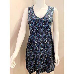 Toad & Co Rosemarie Sleeveless floral print tee Dress – Size XL